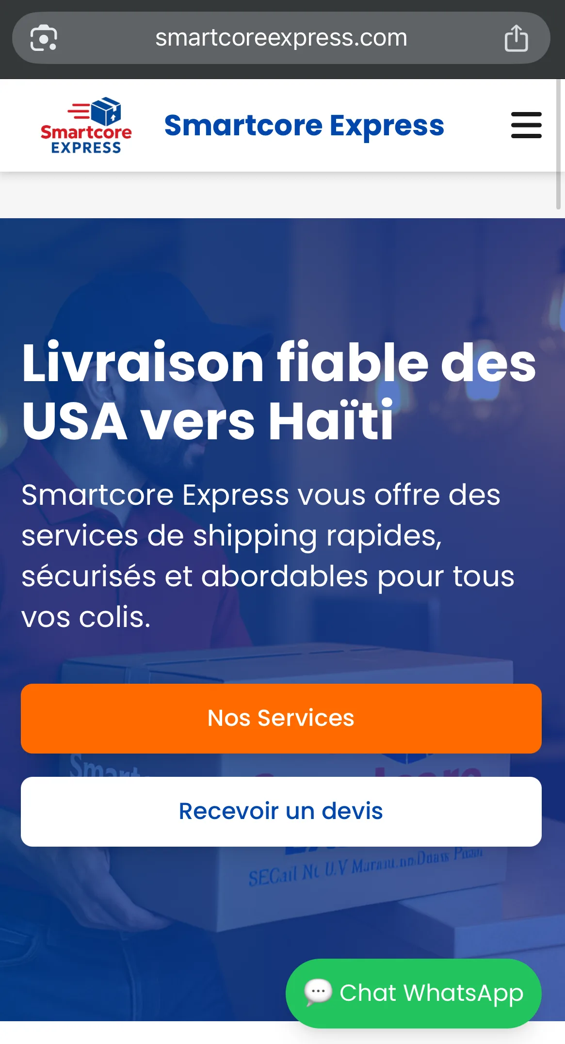 Smartcore Express: eine zuverlässige Lösung, um Ihre Pakete aus den Vereinigten Staaten in Haïti zu erhalten